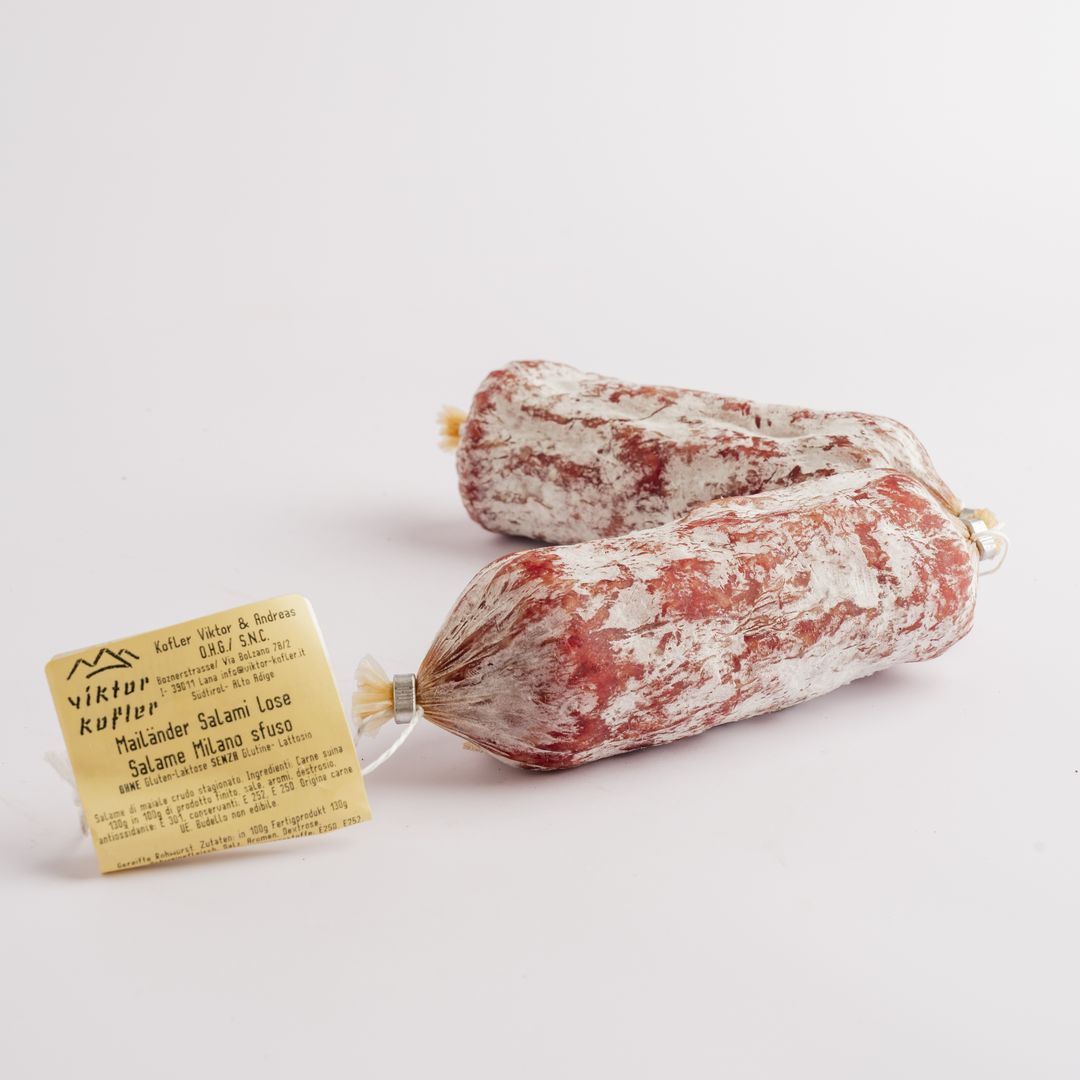 Salame fatto in casa, tipo Milano, sottovuoto, 1/2