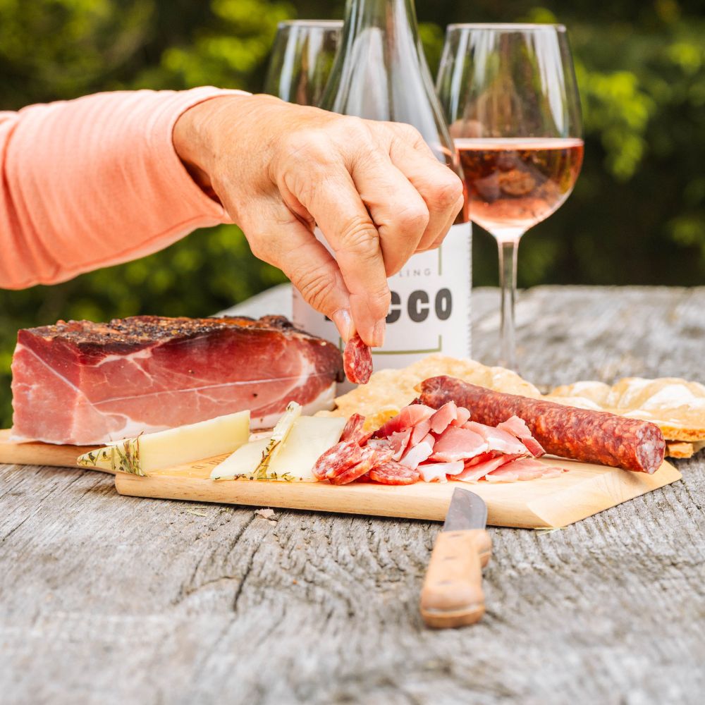 Coarse house salami