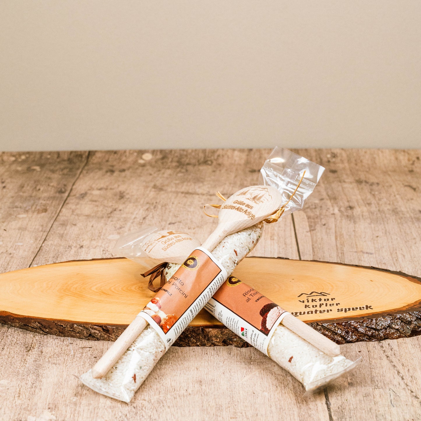 Risotto mit Steilpilzen und Kochlöffel 250g.