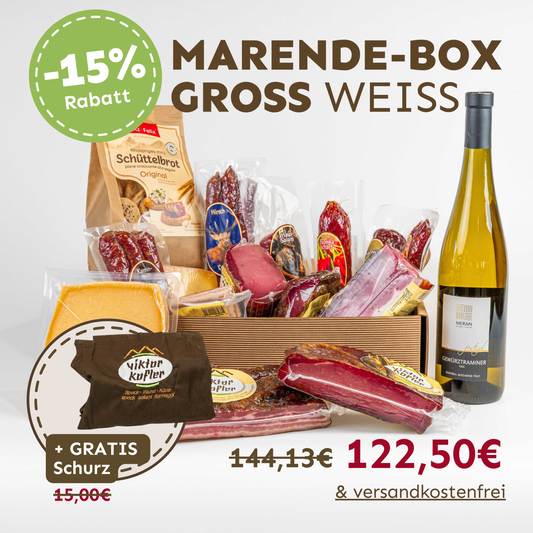 Koflers Marende Box groß - weiß