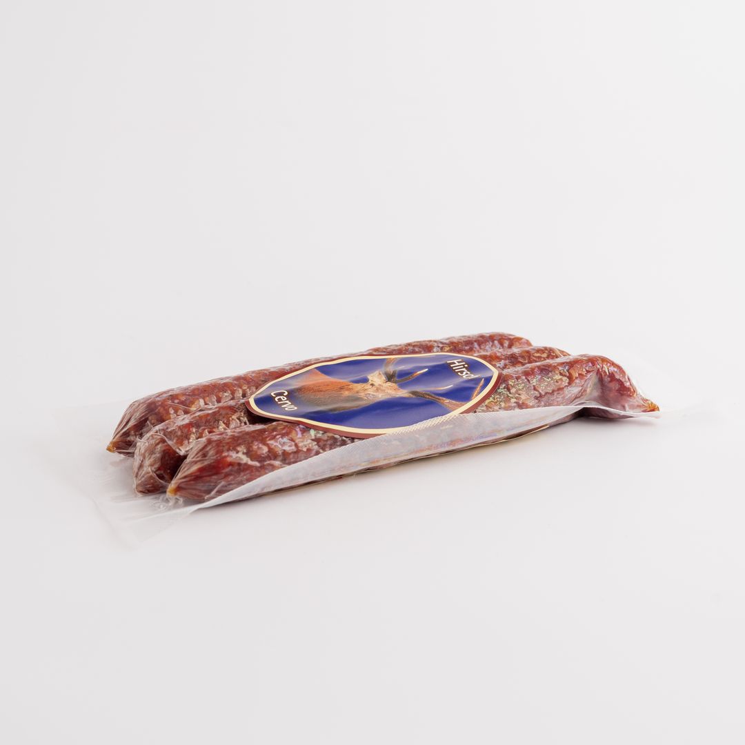 Salamini tirolesi affumicati con cervo