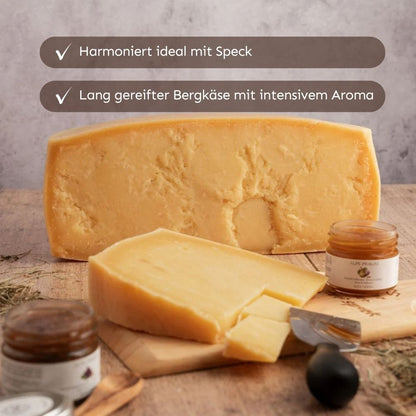 Bergkäse gelagert