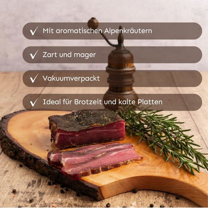 Bergschinken

Mountain ham