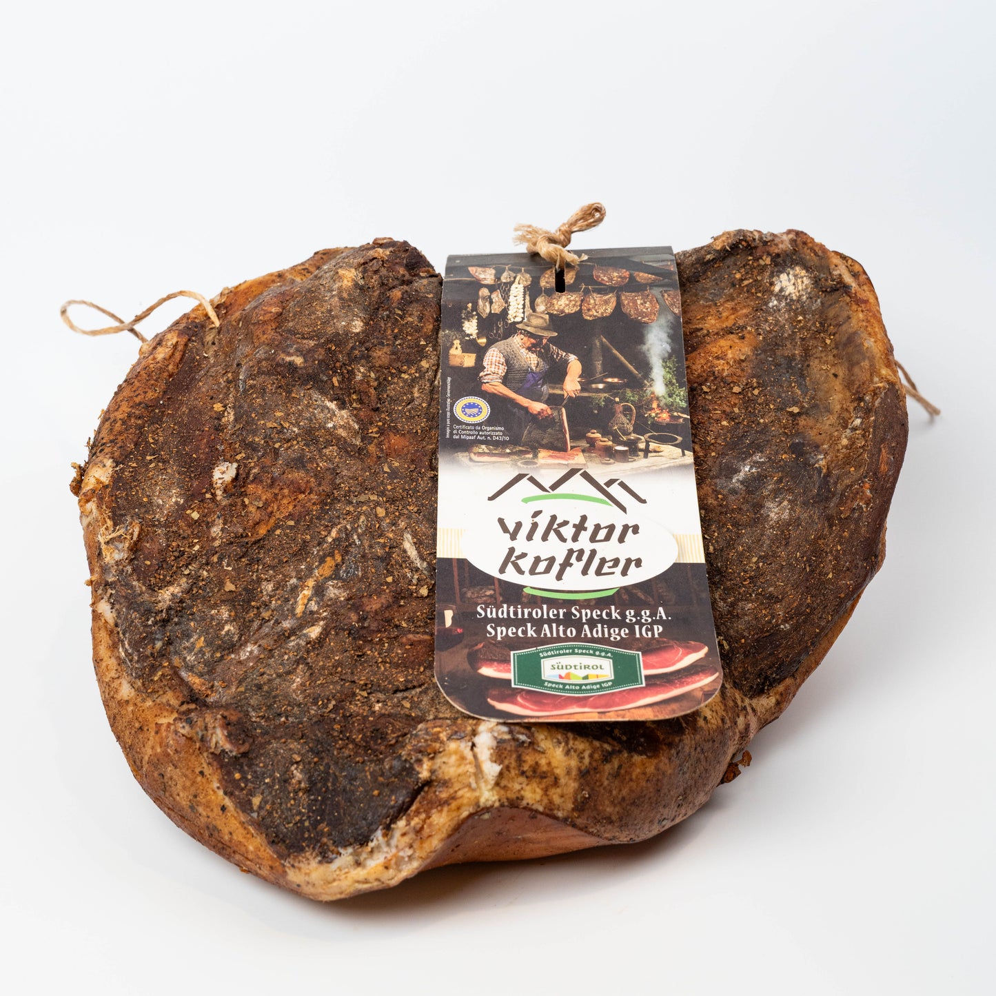 Südtiroler Speck g.g.A. traditionell los