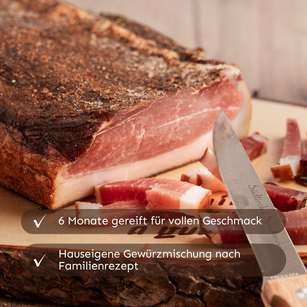 South Tyrolean Speck PGI traditionally loose