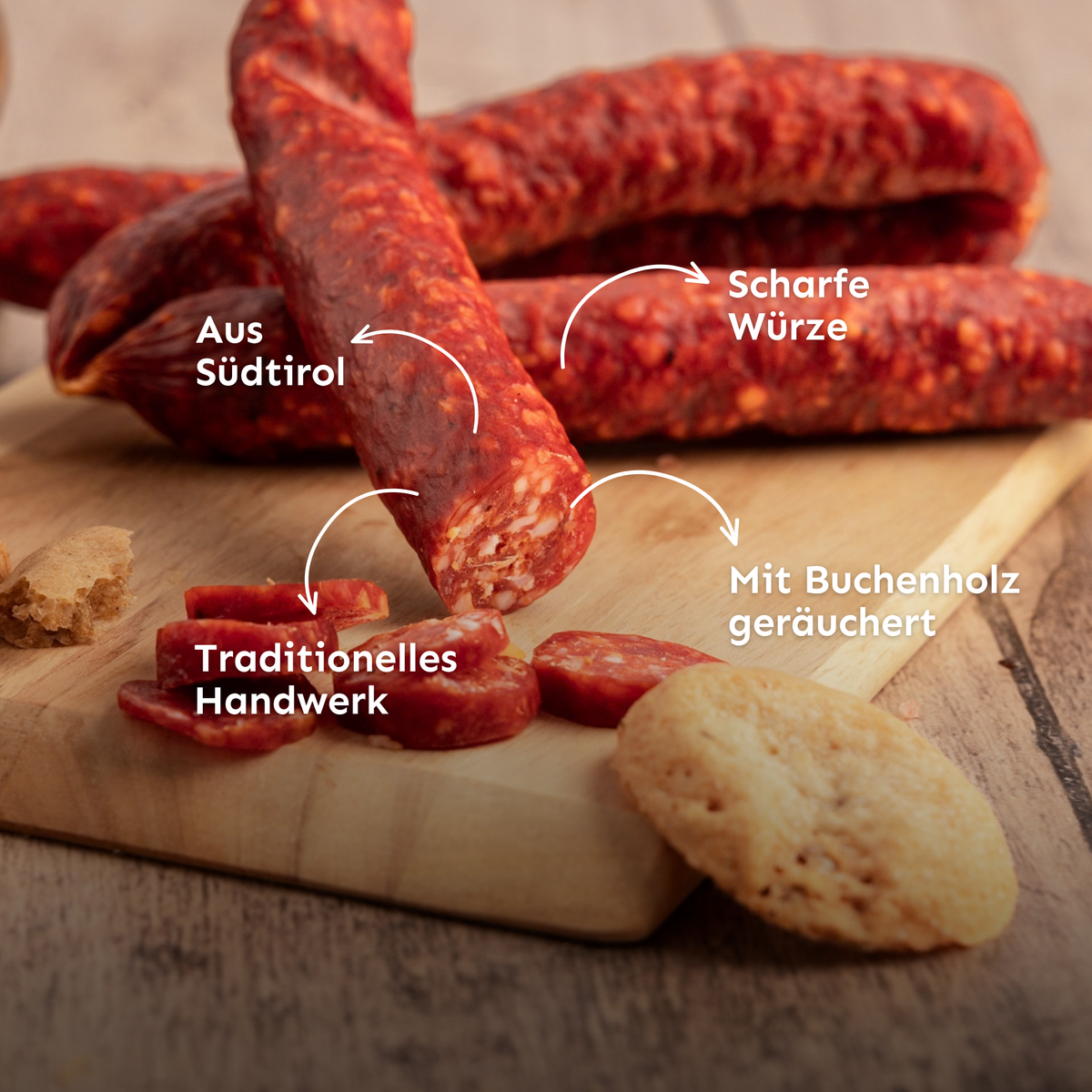 Kaminwurzen Paprika