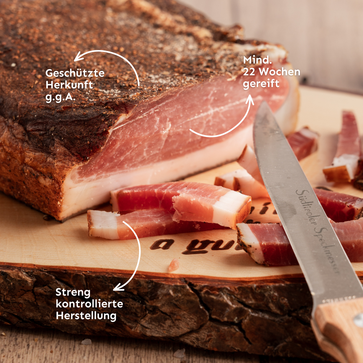 Speck Alto Adige IGP baffa intera